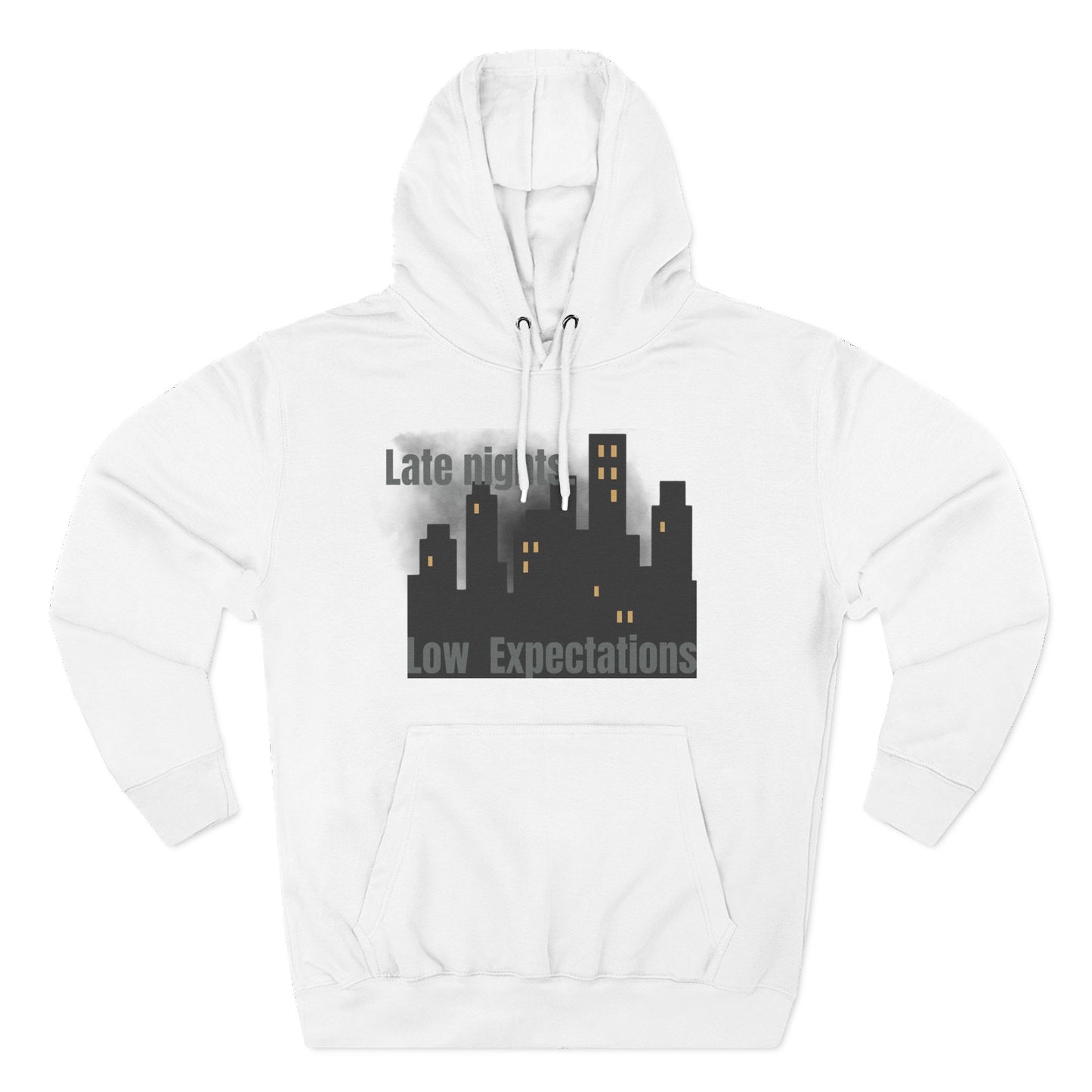 Late Night Vibes Fleece Hoodie