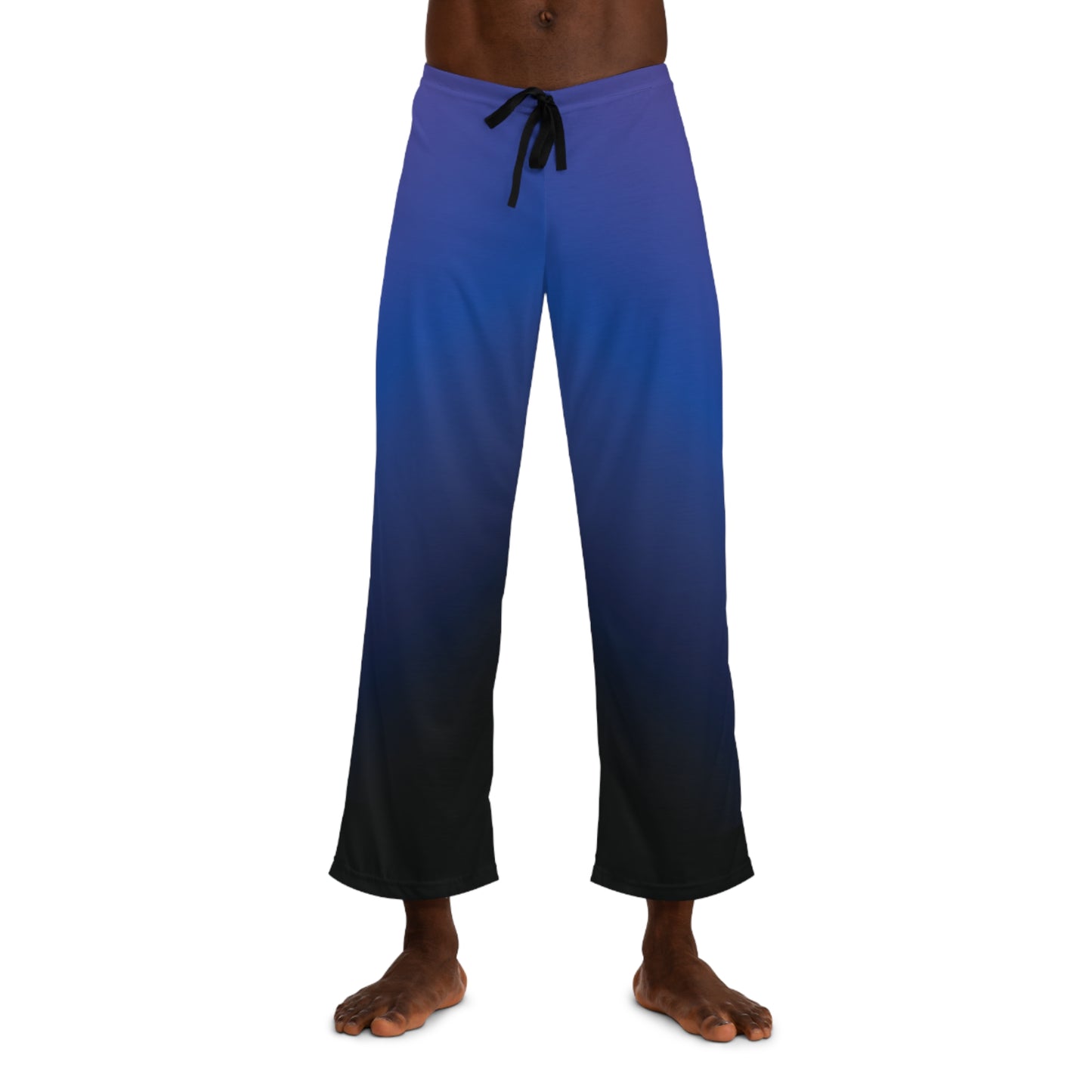 Men's Purple & Blue Gradient Pajama Pants