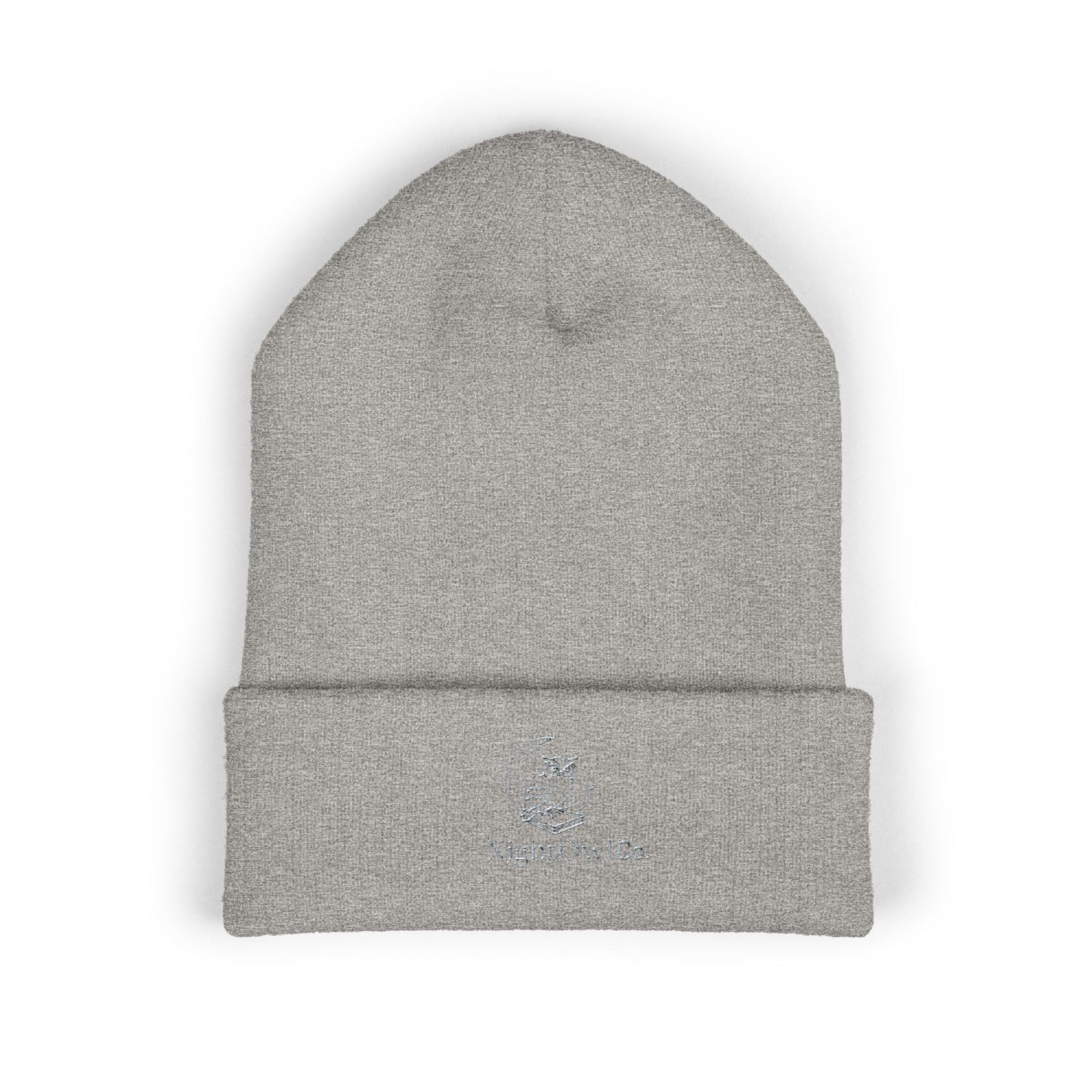 Embroidered Cuffed Beanie NightOwl Co Brand