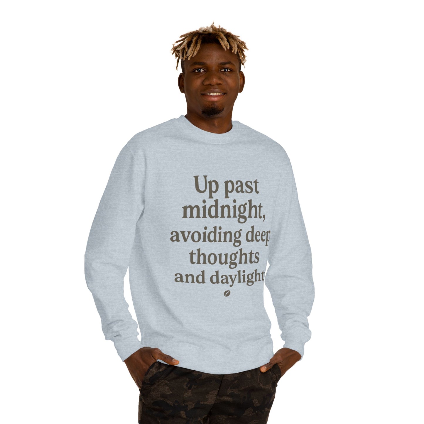 Midnight Thoughts Crew Neck Sweatshirt
