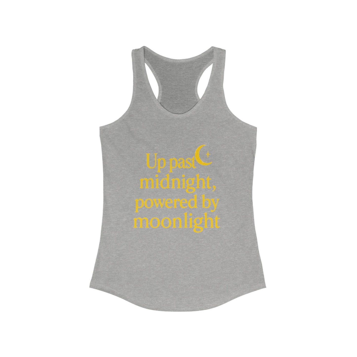 Up Past MidnightRacerback Tank Top