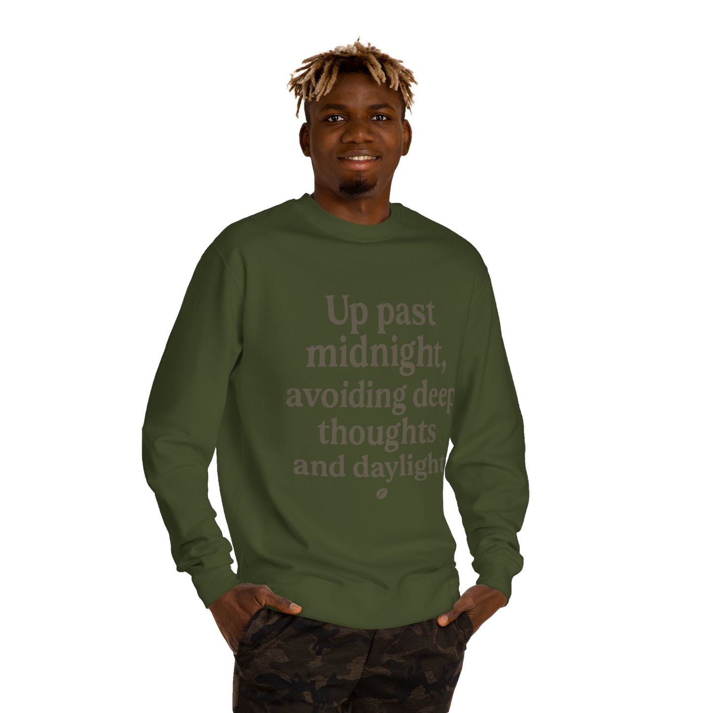 Midnight Thoughts Crew Neck Sweatshirt