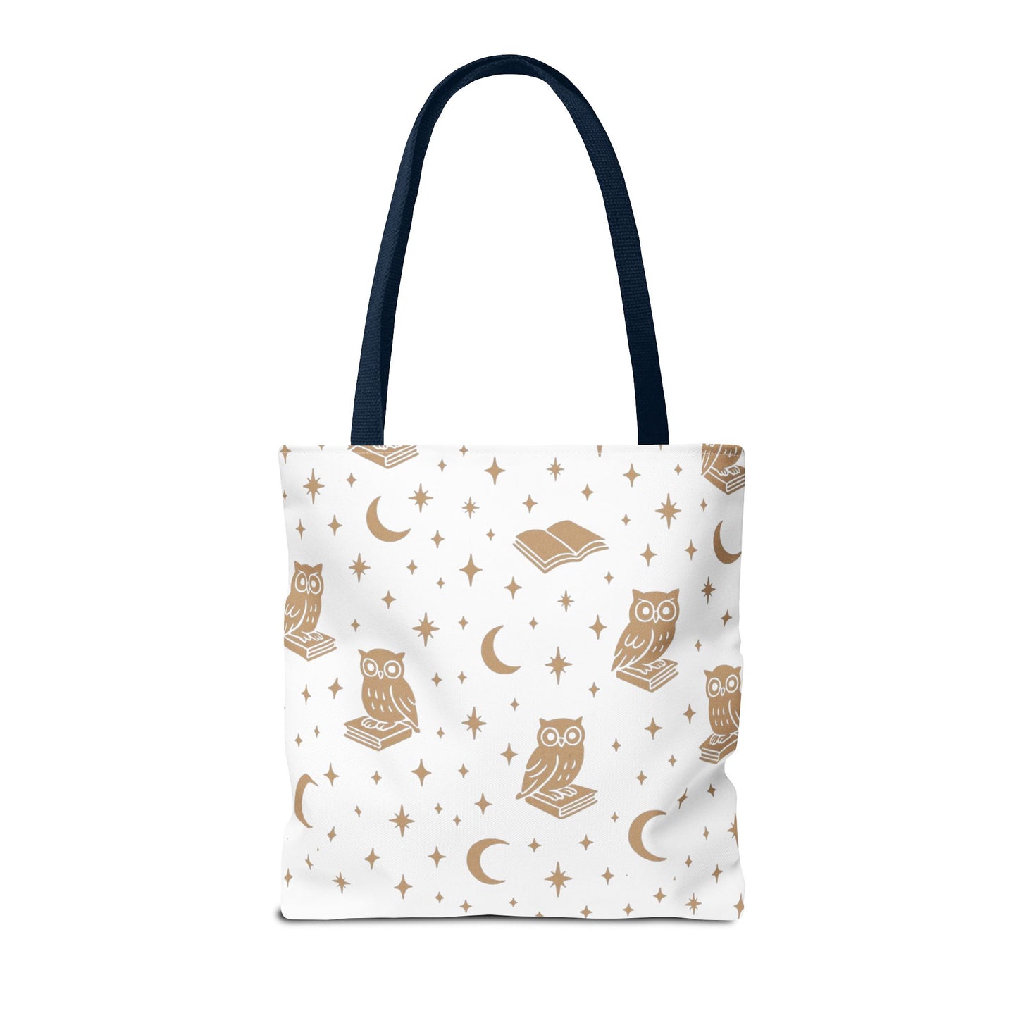 Cozy Is My Lifestyle Owl Print Tote Bag