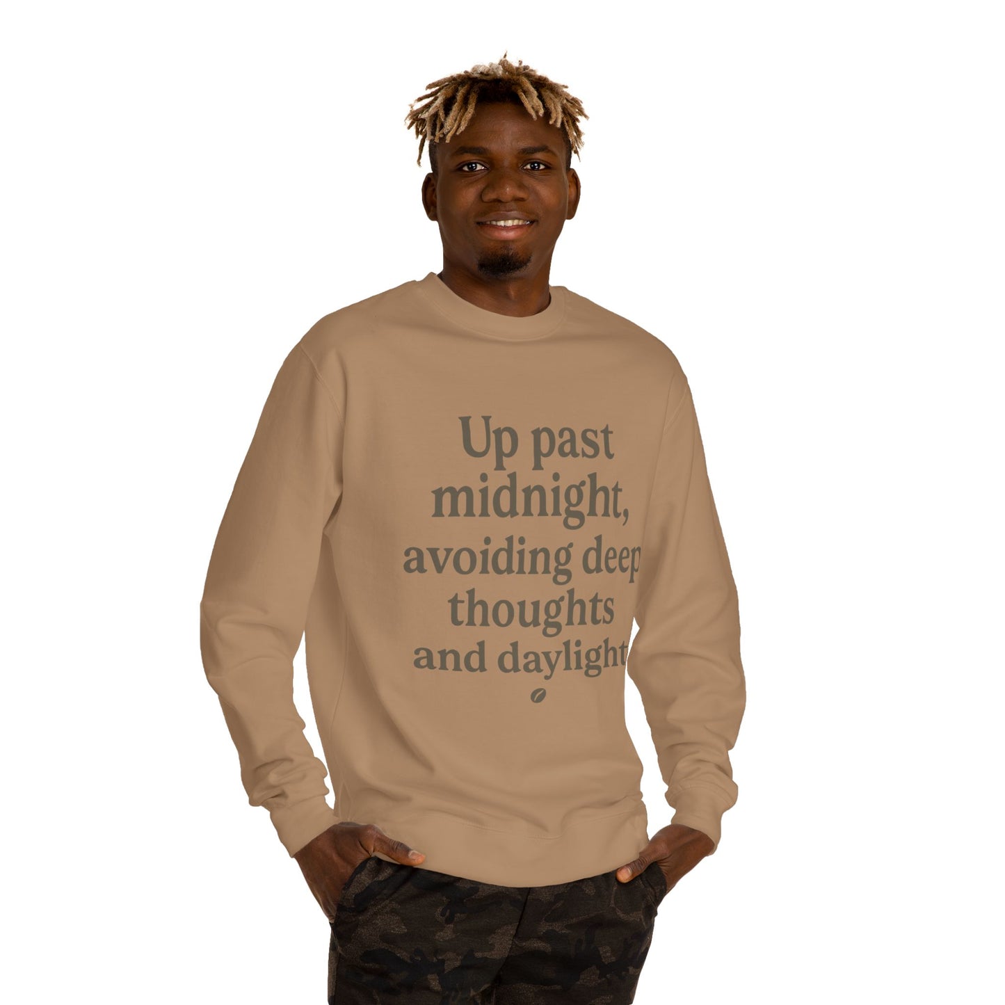Midnight Thoughts Crew Neck Sweatshirt