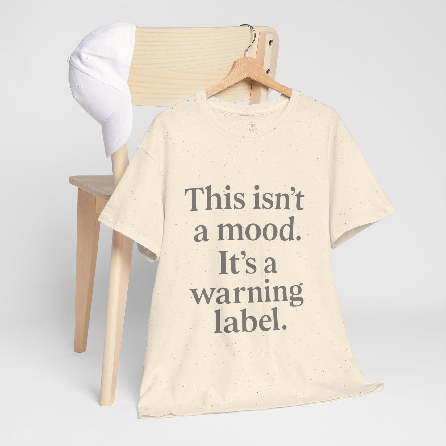 Warning Label Tee - This Isn't a Mood