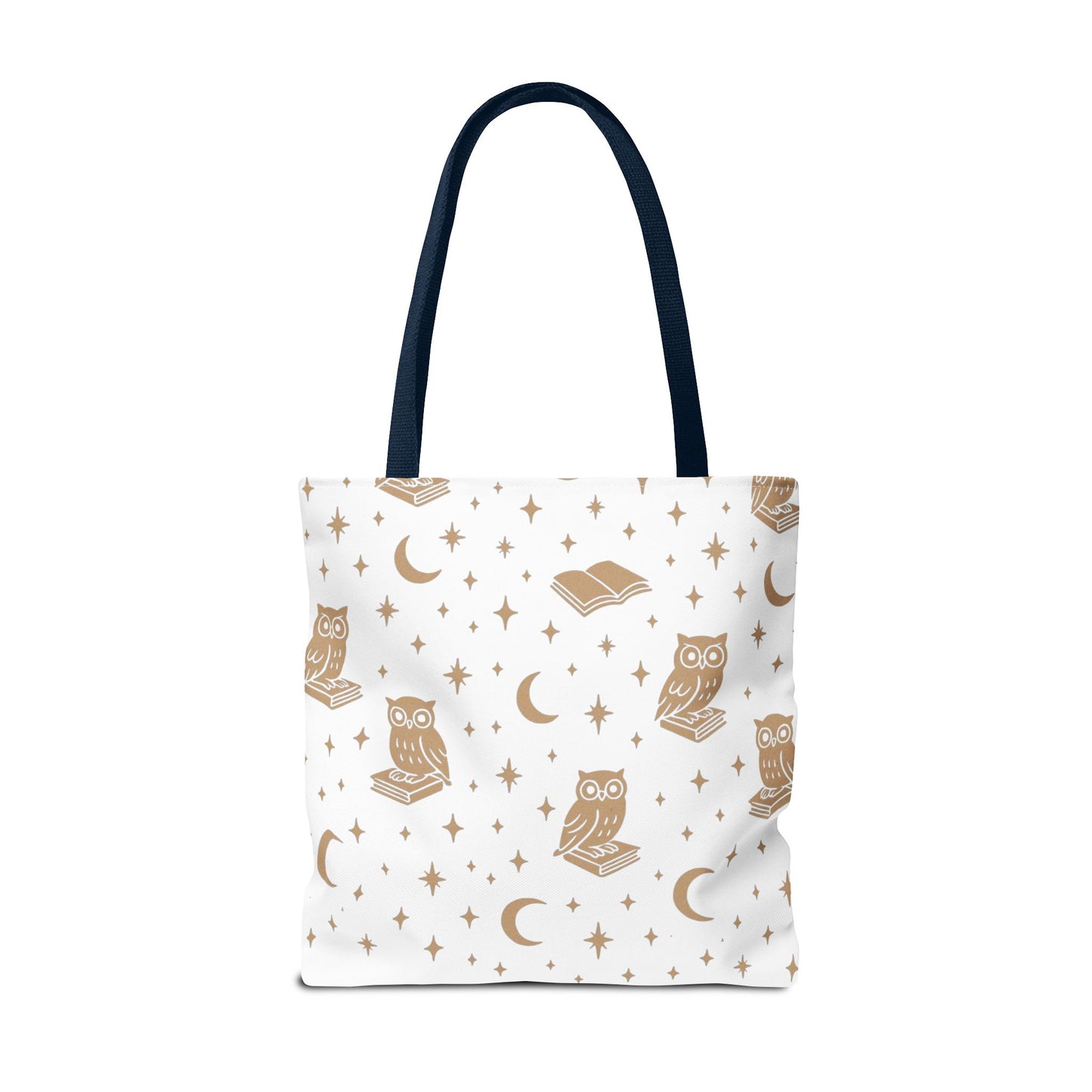 Cozy Is My Lifestyle Owl Print Tote Bag