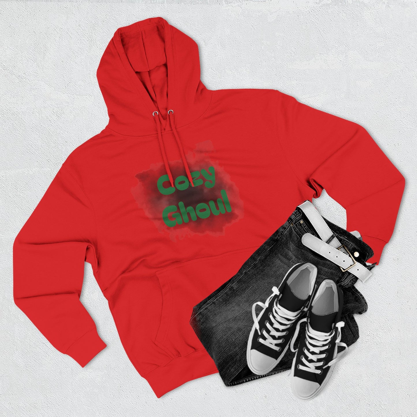 Cozy Ghoul Fleece Hoodie