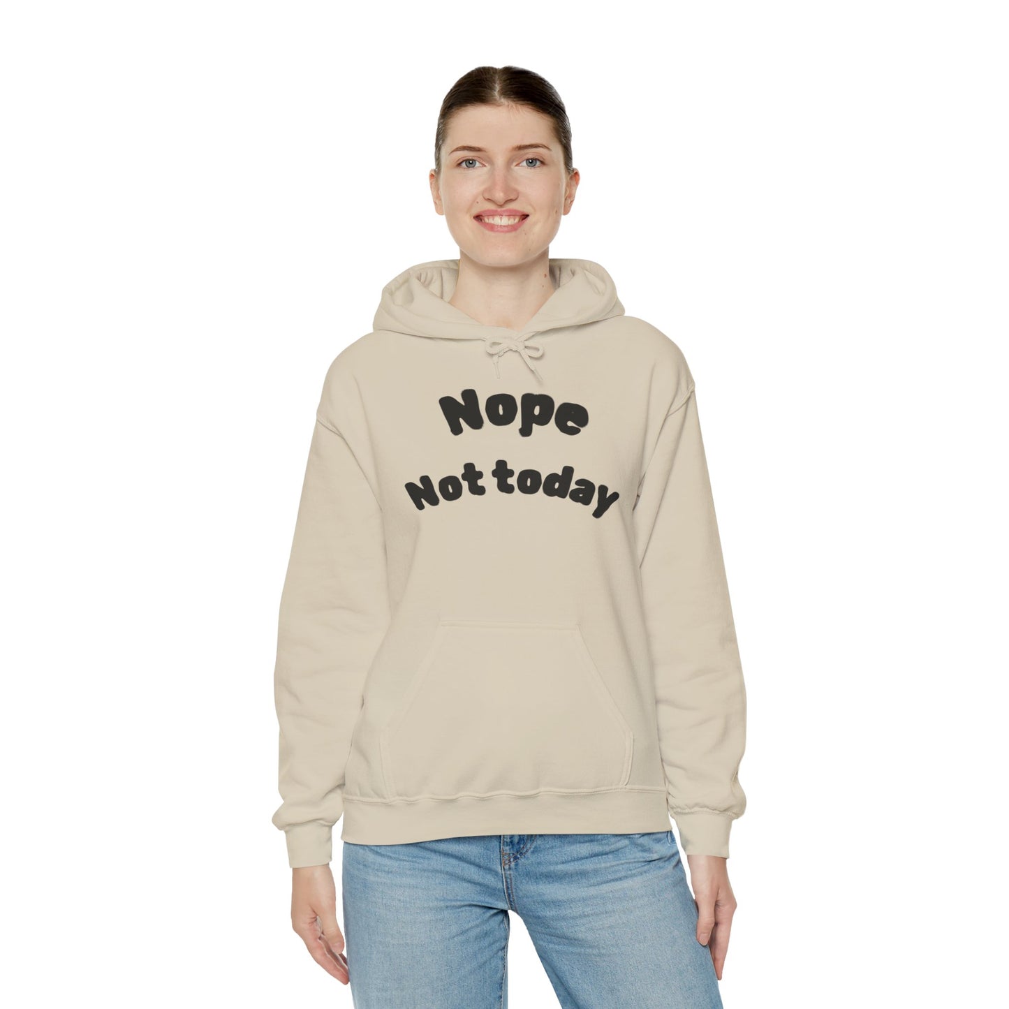 "Nope Not Today" Heavy Blend Hoodie