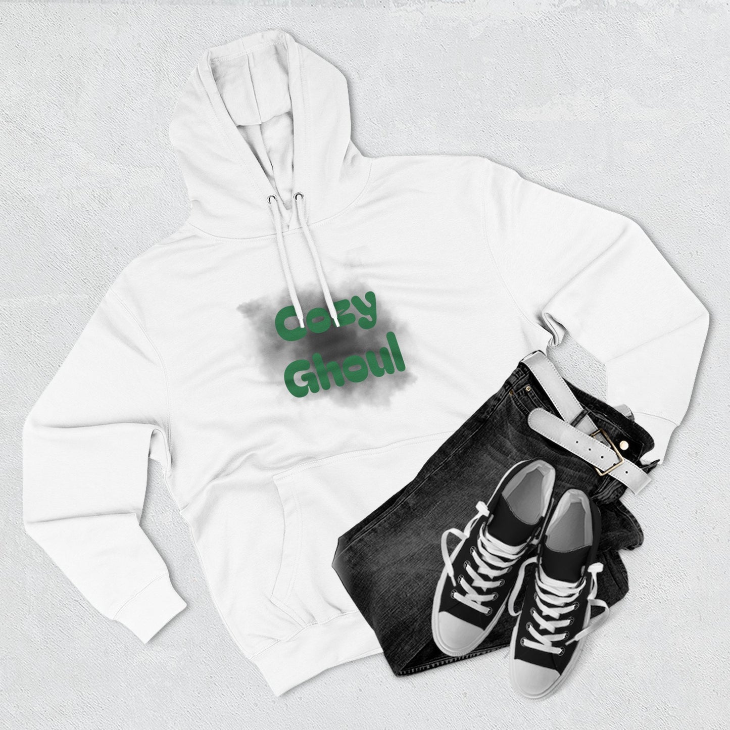 Cozy Ghoul Fleece Hoodie