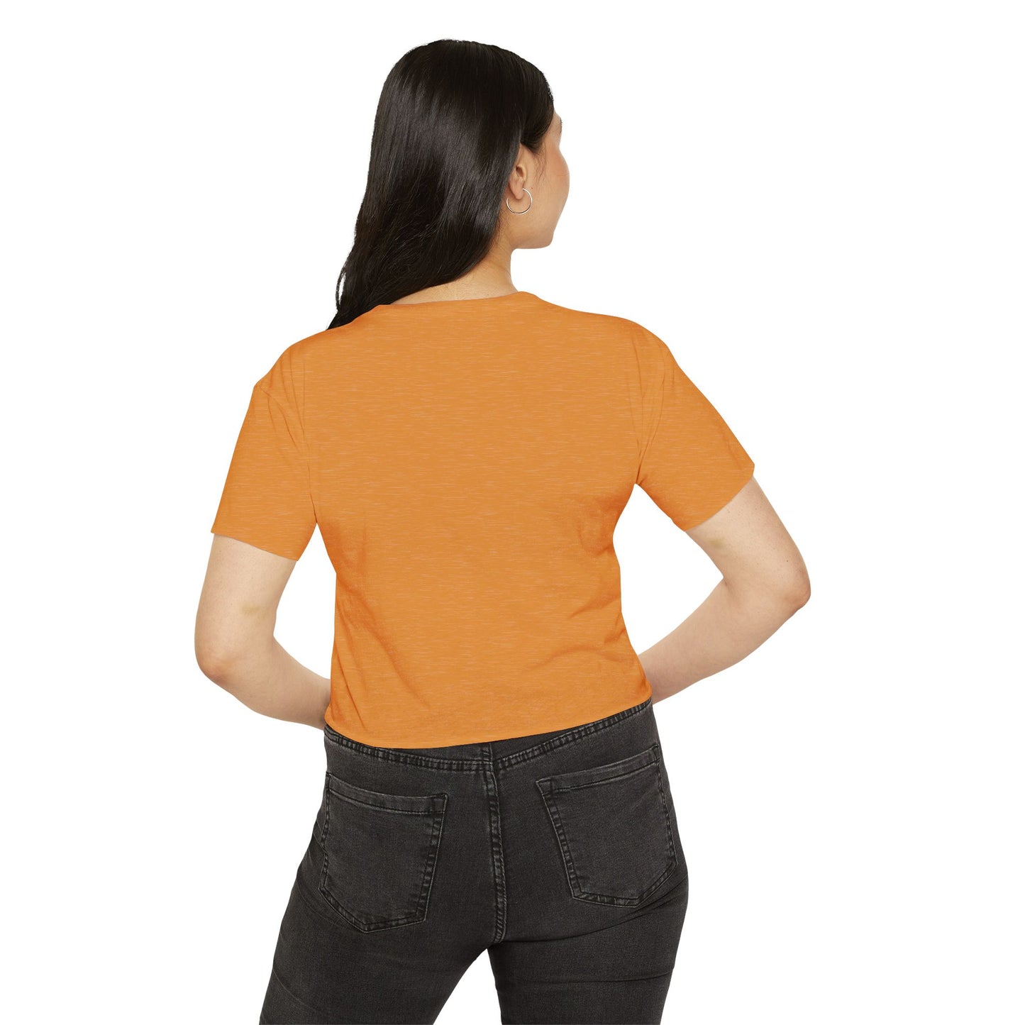 Caffeine and Inner Demons Crop Top -Boho Shirt