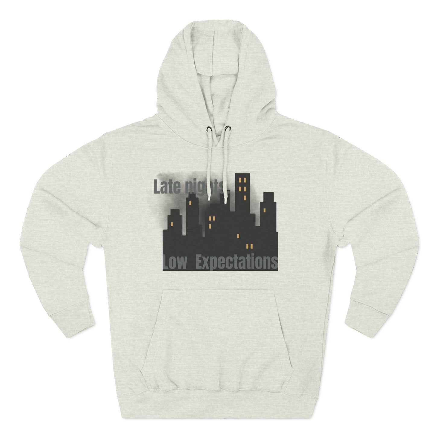 Late Night Vibes Fleece Hoodie