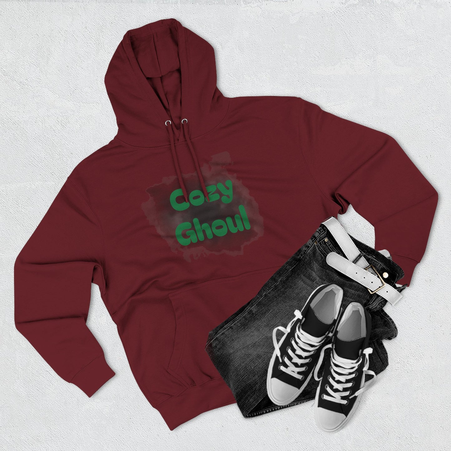 Cozy Ghoul Fleece Hoodie