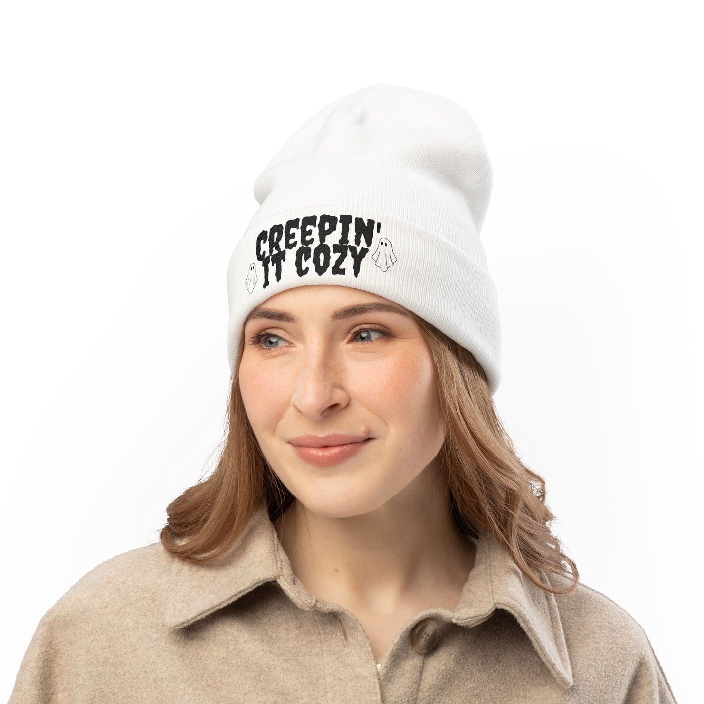 Creepin’ It Cozy Knit Beanie
