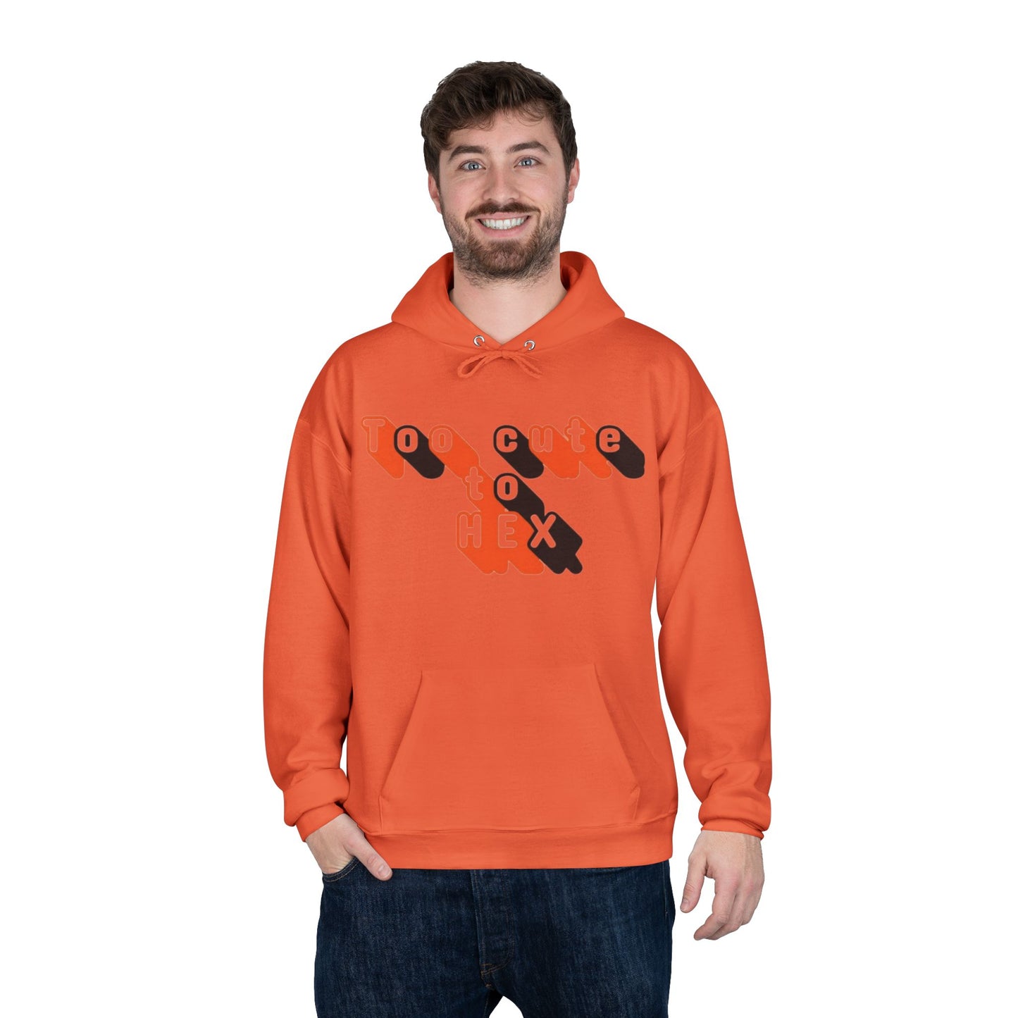 Too Cute to Hex Hoodie Eco-Friendly Pullover
