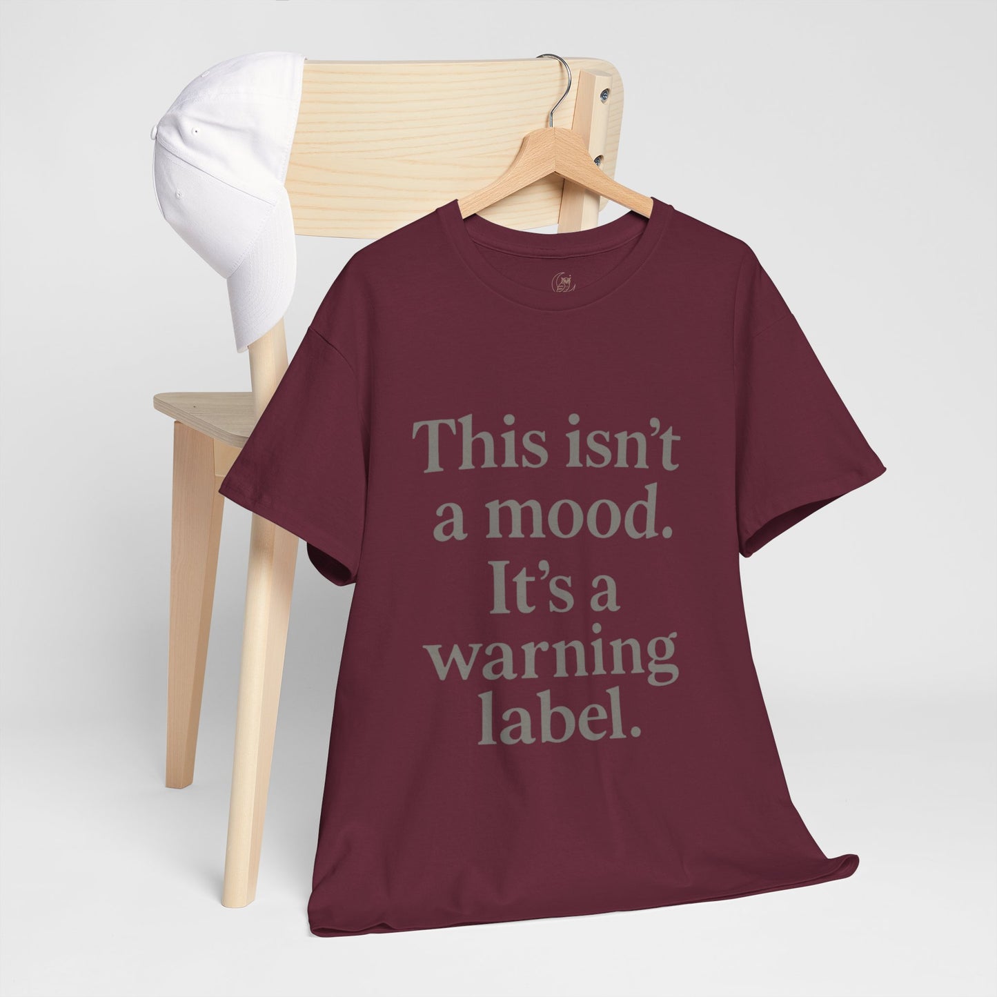 Warning Label Tee - This Isn't a Mood
