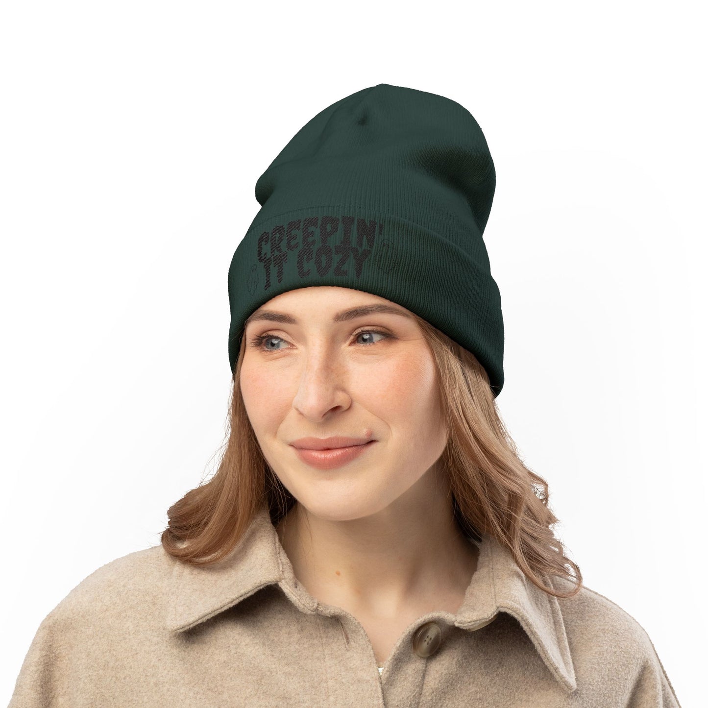 Creepin’ It Cozy Knit Beanie