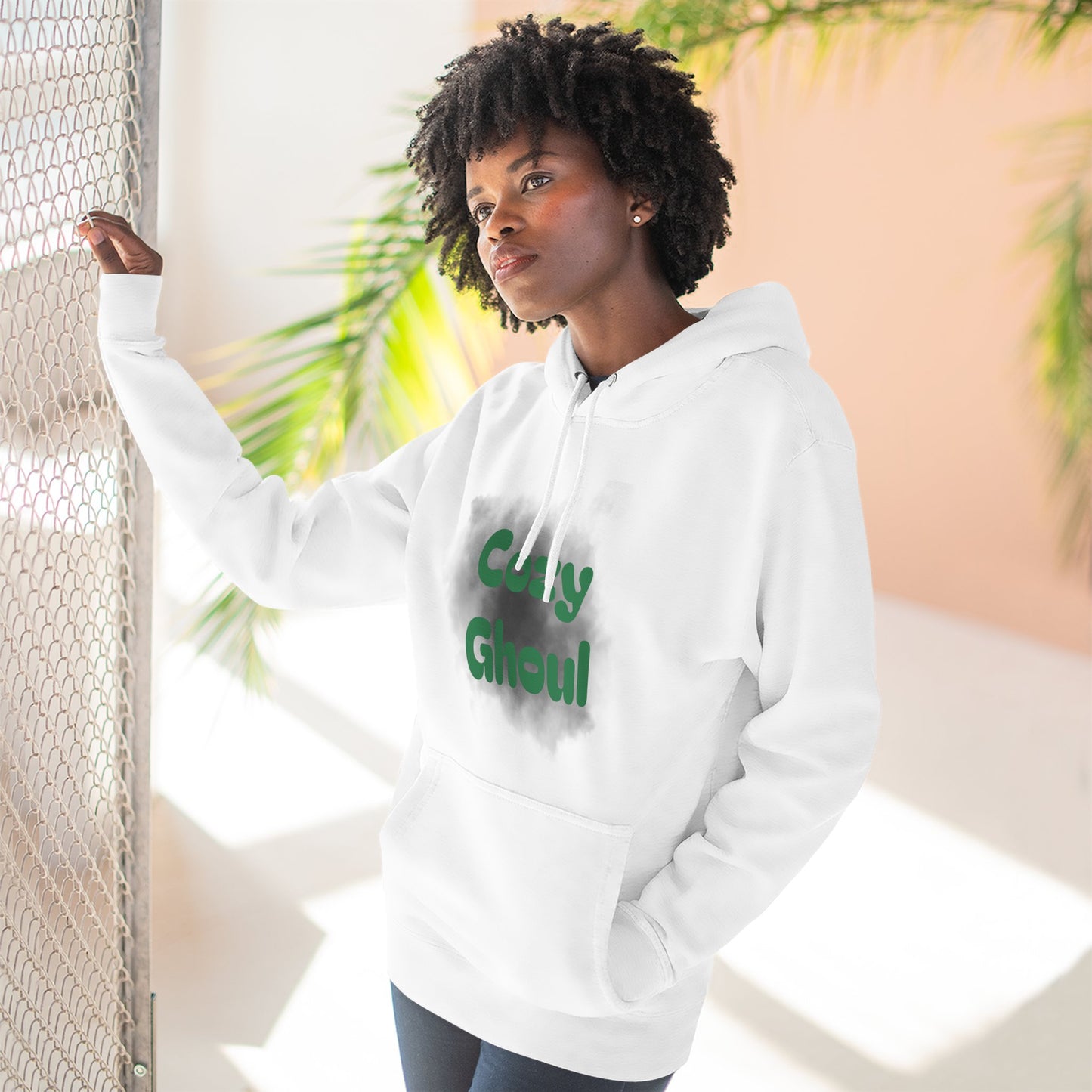 Cozy Ghoul Fleece Hoodie