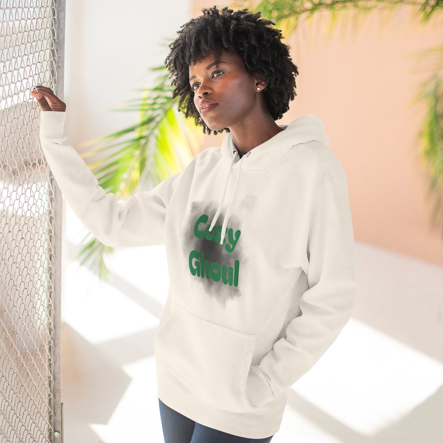 Cozy Ghoul Fleece Hoodie