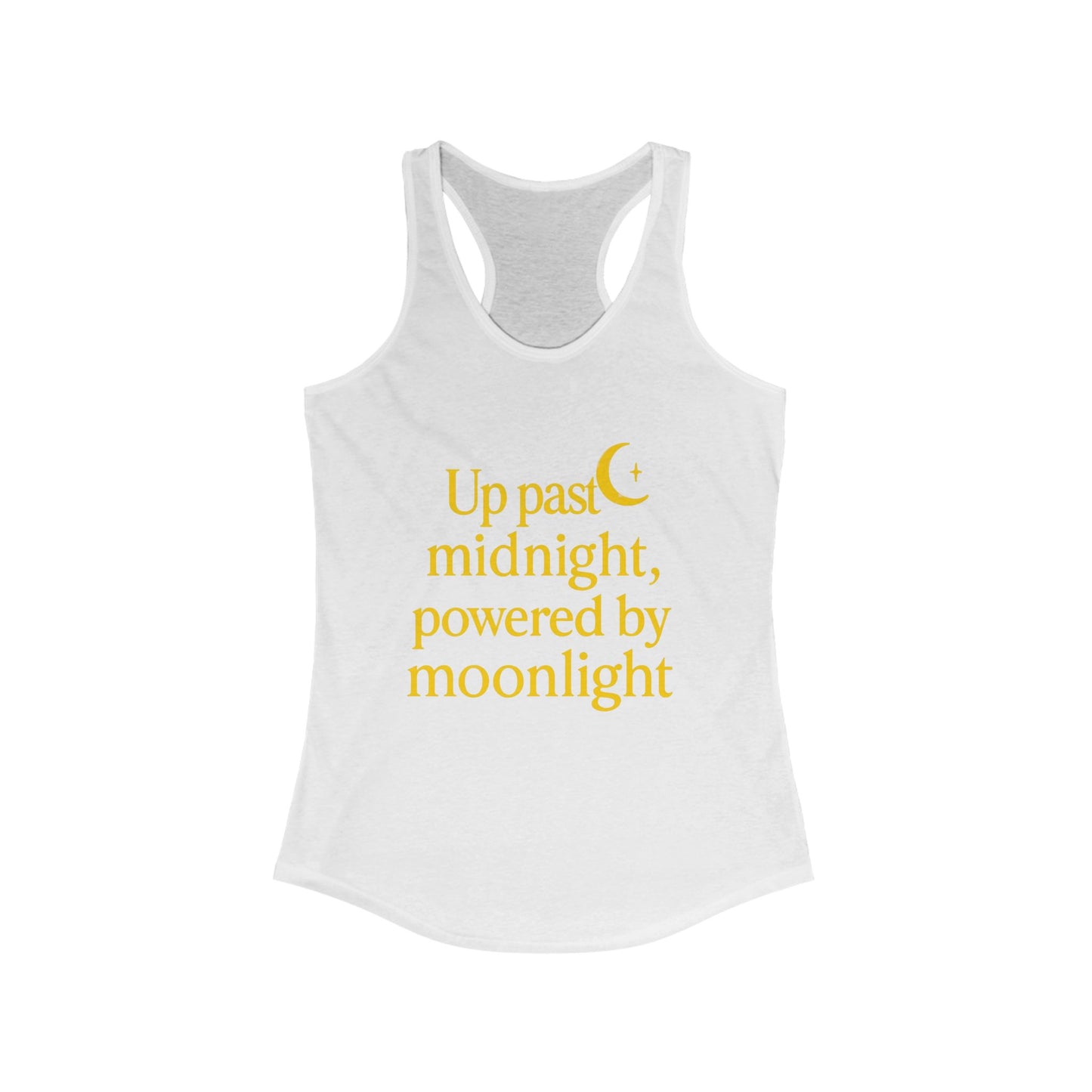 Up Past MidnightRacerback Tank Top