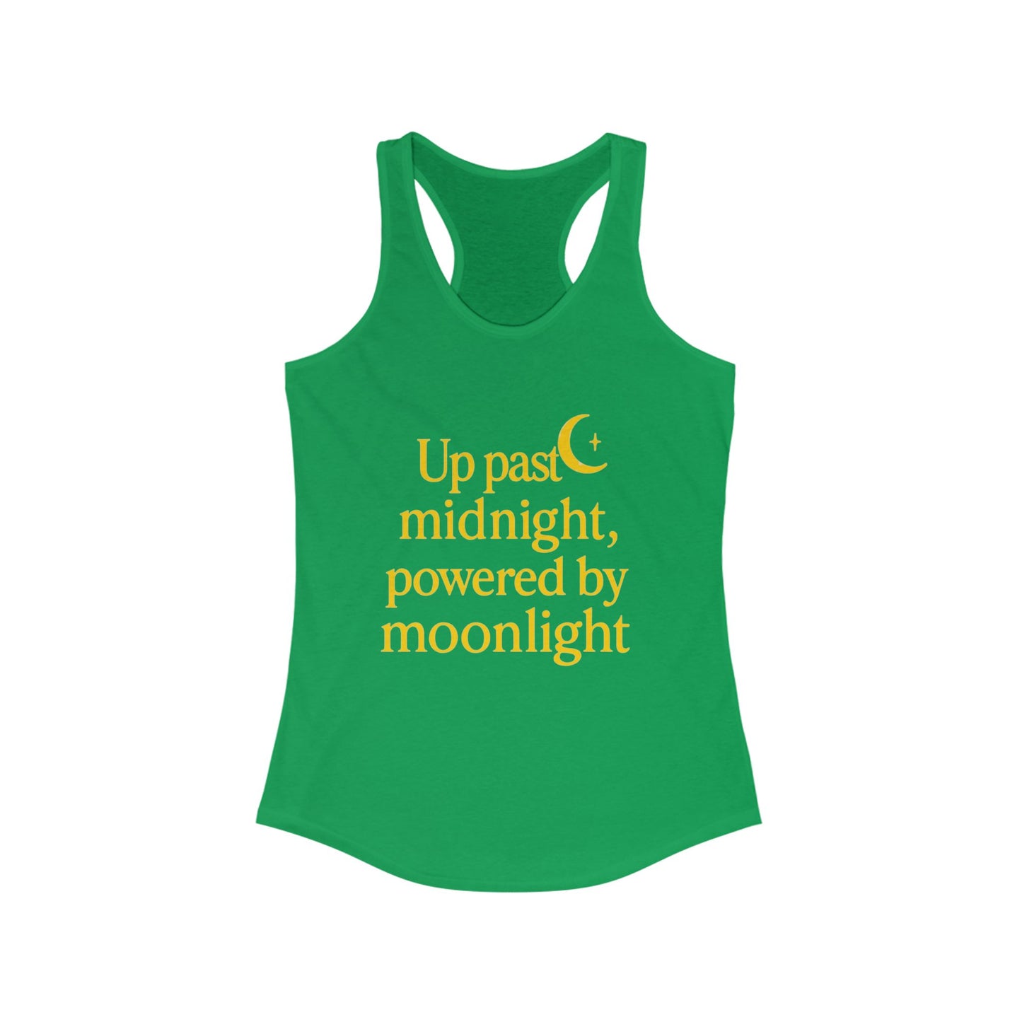 Up Past MidnightRacerback Tank Top