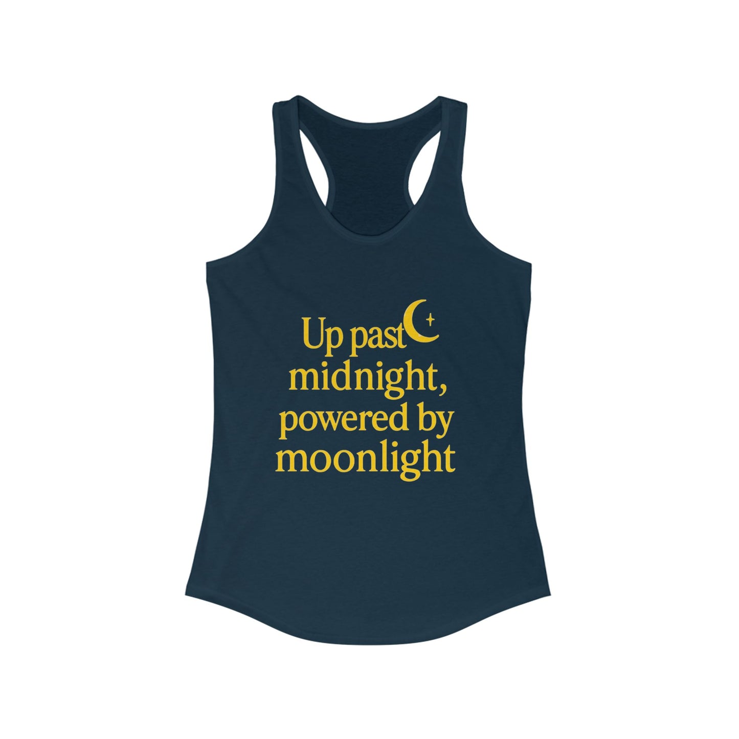 Up Past MidnightRacerback Tank Top