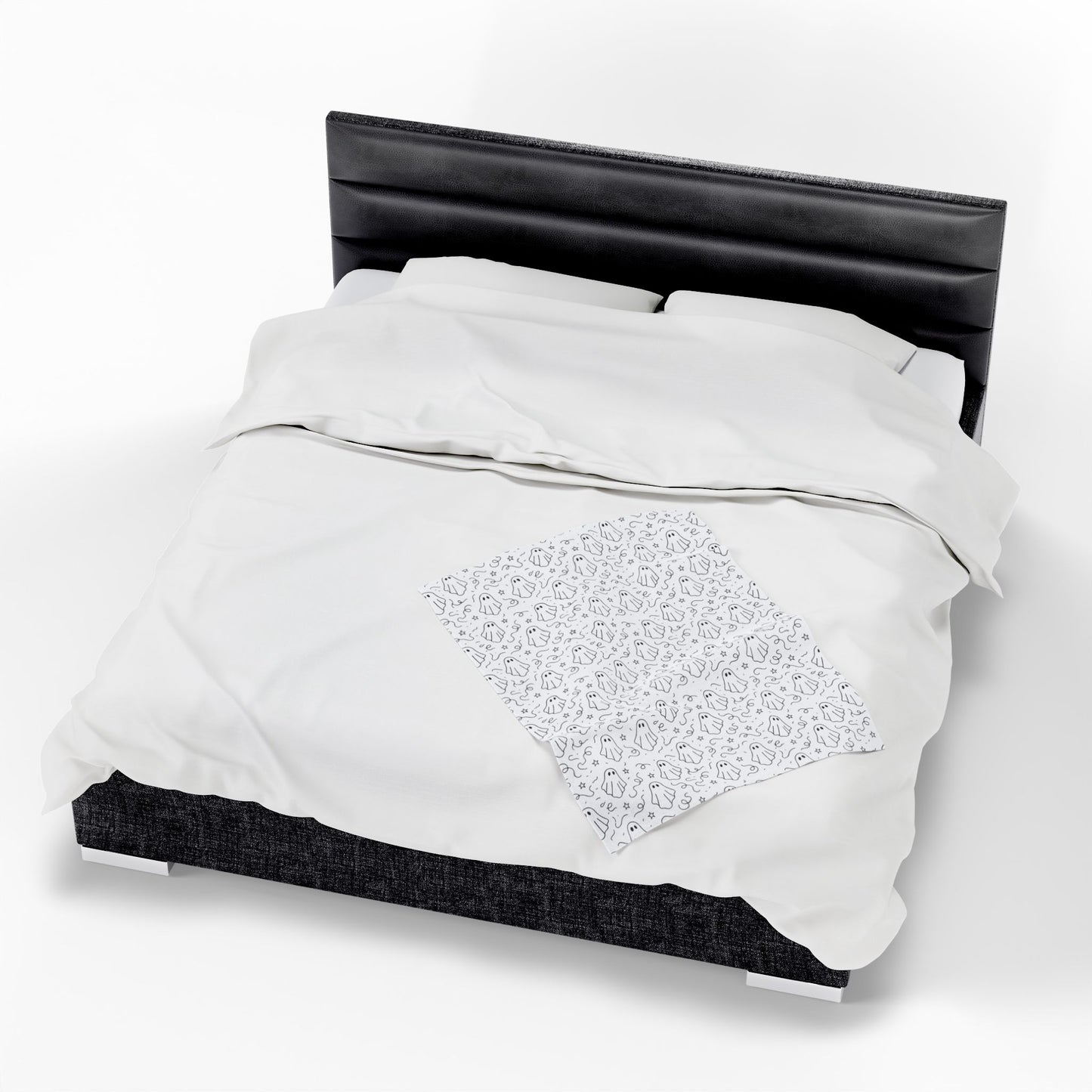 Cozy Ghost Velveteen Plush Blanket