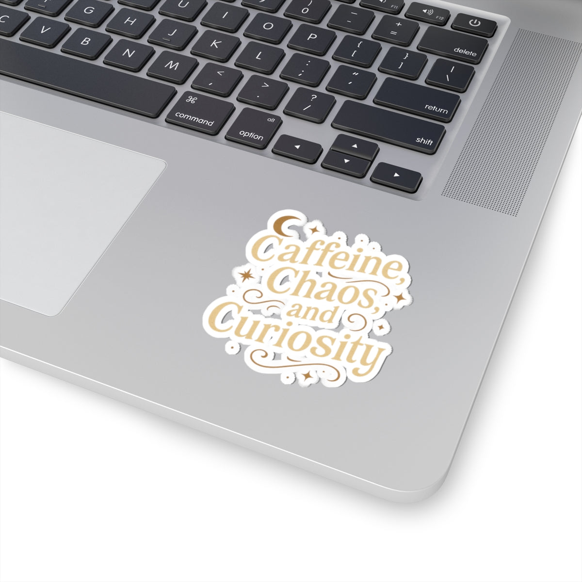 Whimsical Caffeine Chaos Stickers Vinyl Decal