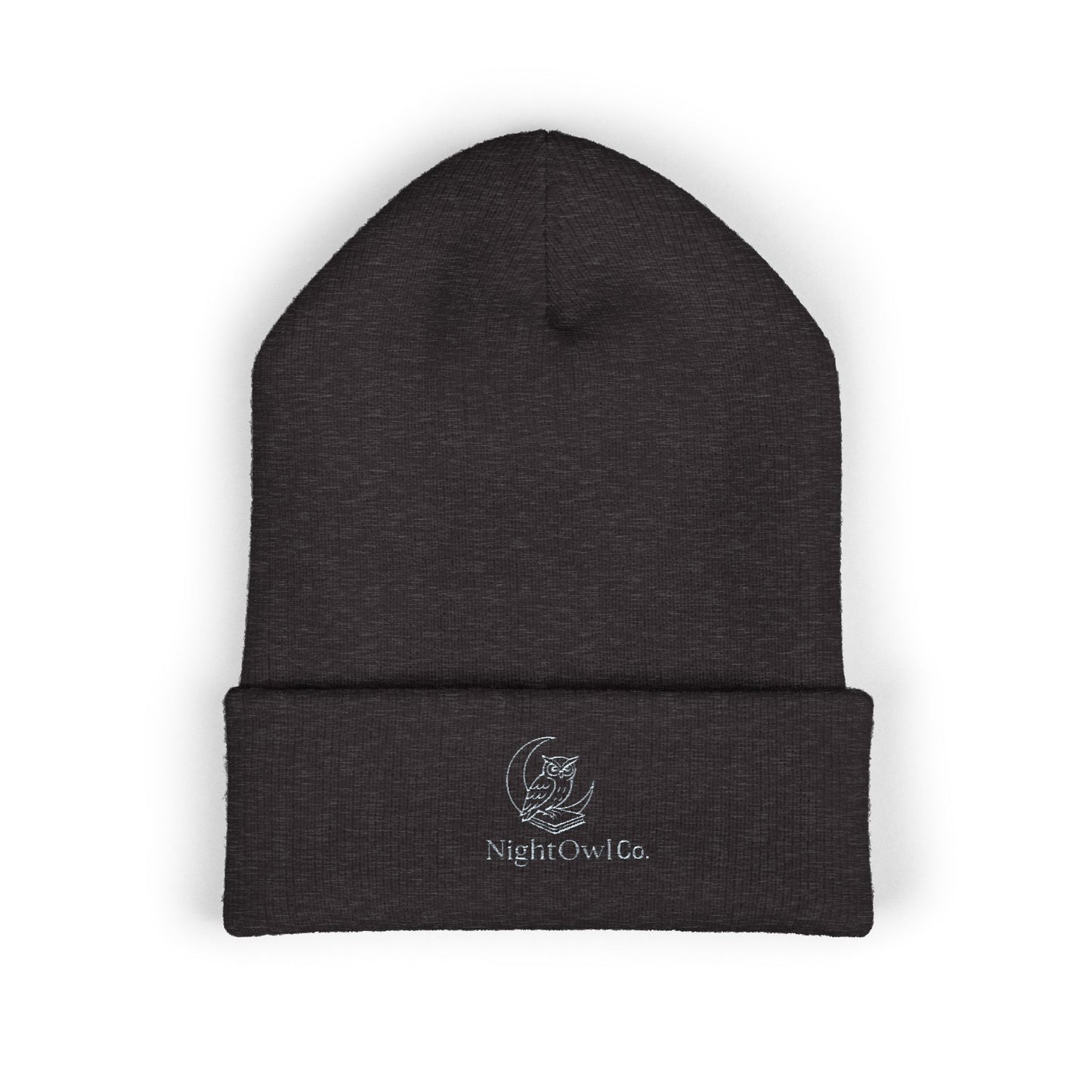 Embroidered Cuffed Beanie NightOwl Co Brand