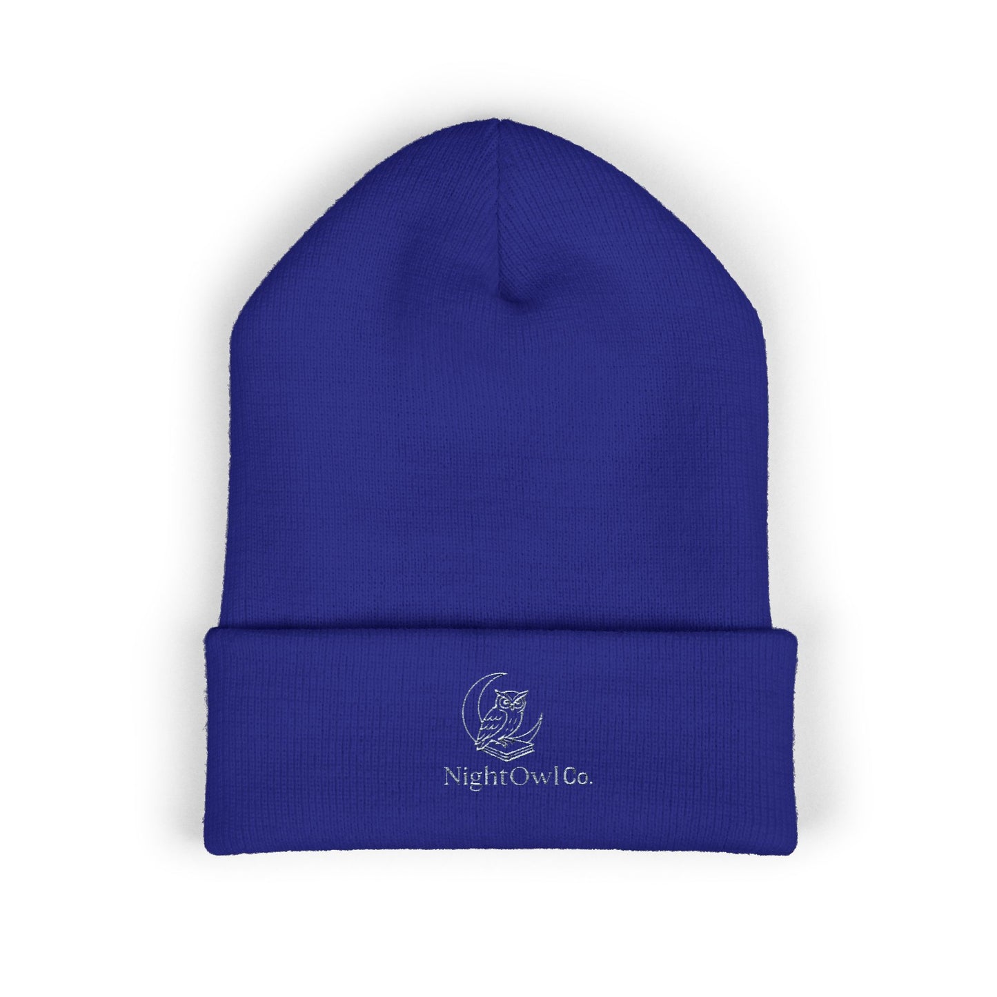 Embroidered Cuffed Beanie NightOwl Co Brand
