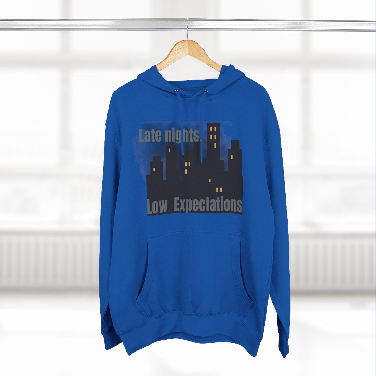Late Night Vibes Fleece Hoodie