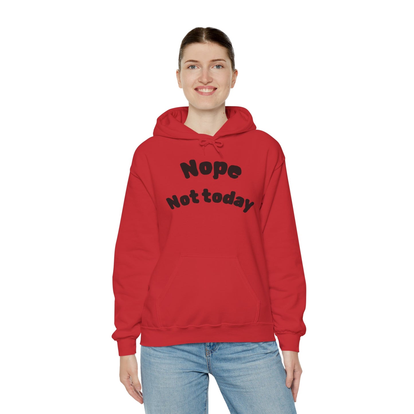 "Nope Not Today" Heavy Blend Hoodie