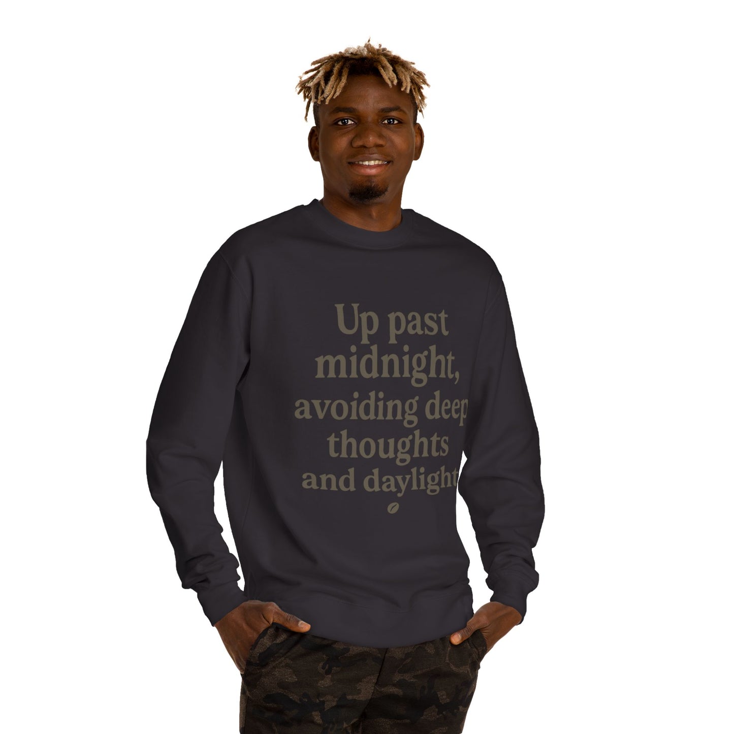 Midnight Thoughts Crew Neck Sweatshirt