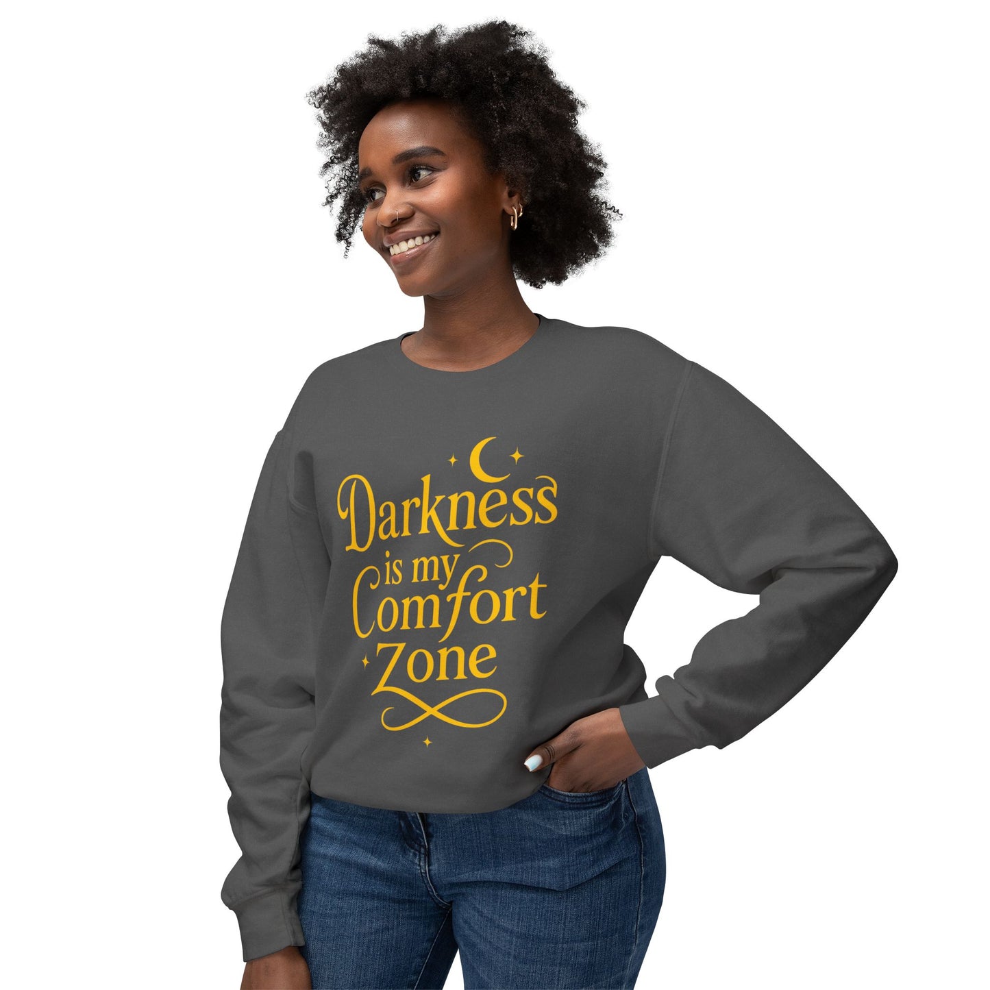 Darkness is my Comfort Zone Crewneck Sweatshirt