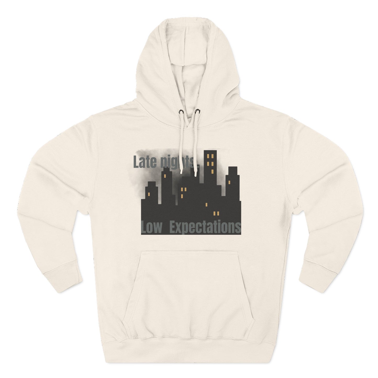 Late Night Vibes Fleece Hoodie
