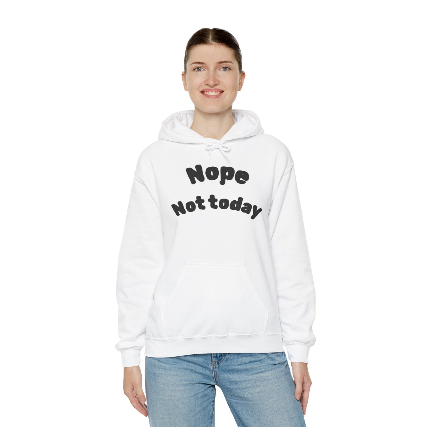 "Nope Not Today" Heavy Blend Hoodie