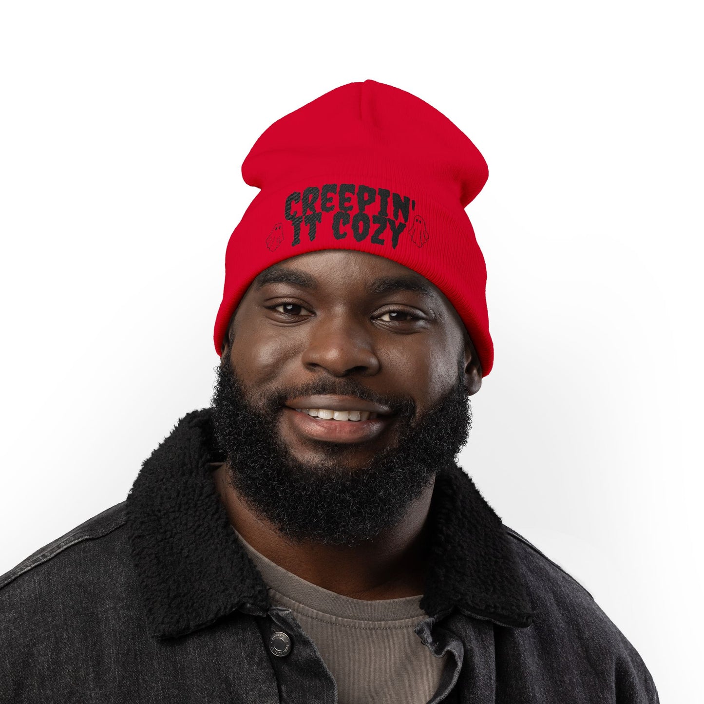 Creepin’ It Cozy Knit Beanie
