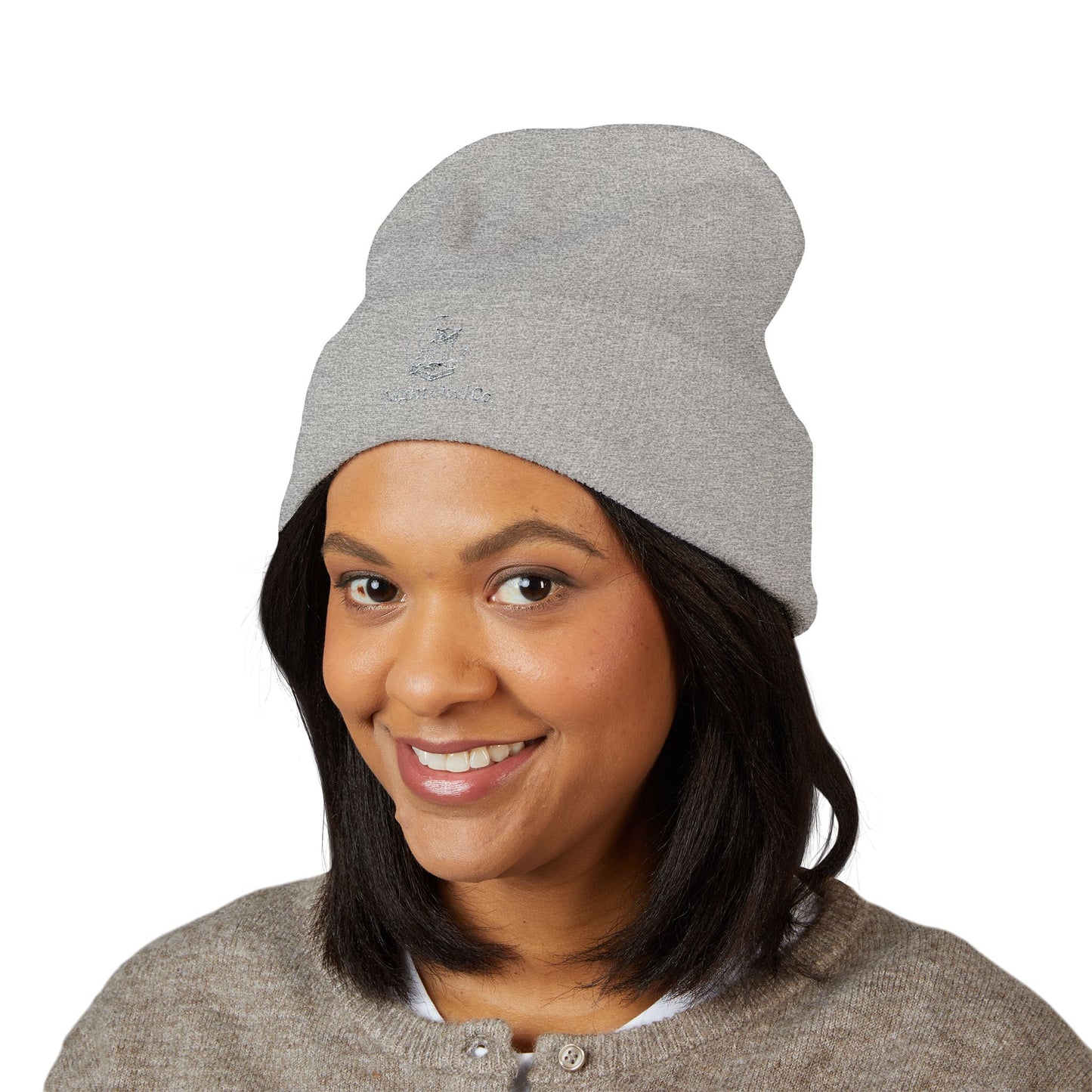 Embroidered Cuffed Beanie NightOwl Co Brand