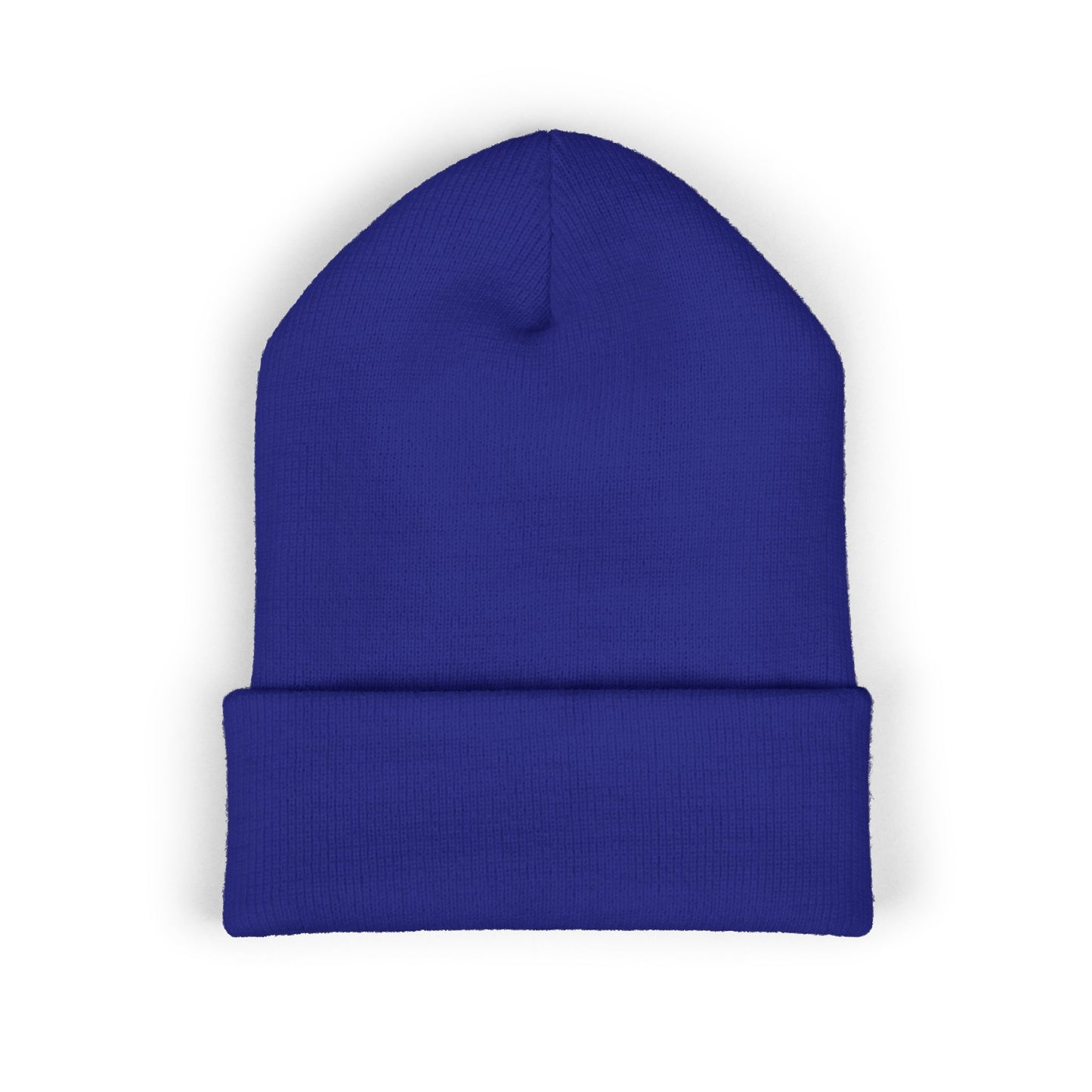Darkness Cozy Embroidered Cuffed Beanie, Unisex Knit Beanie