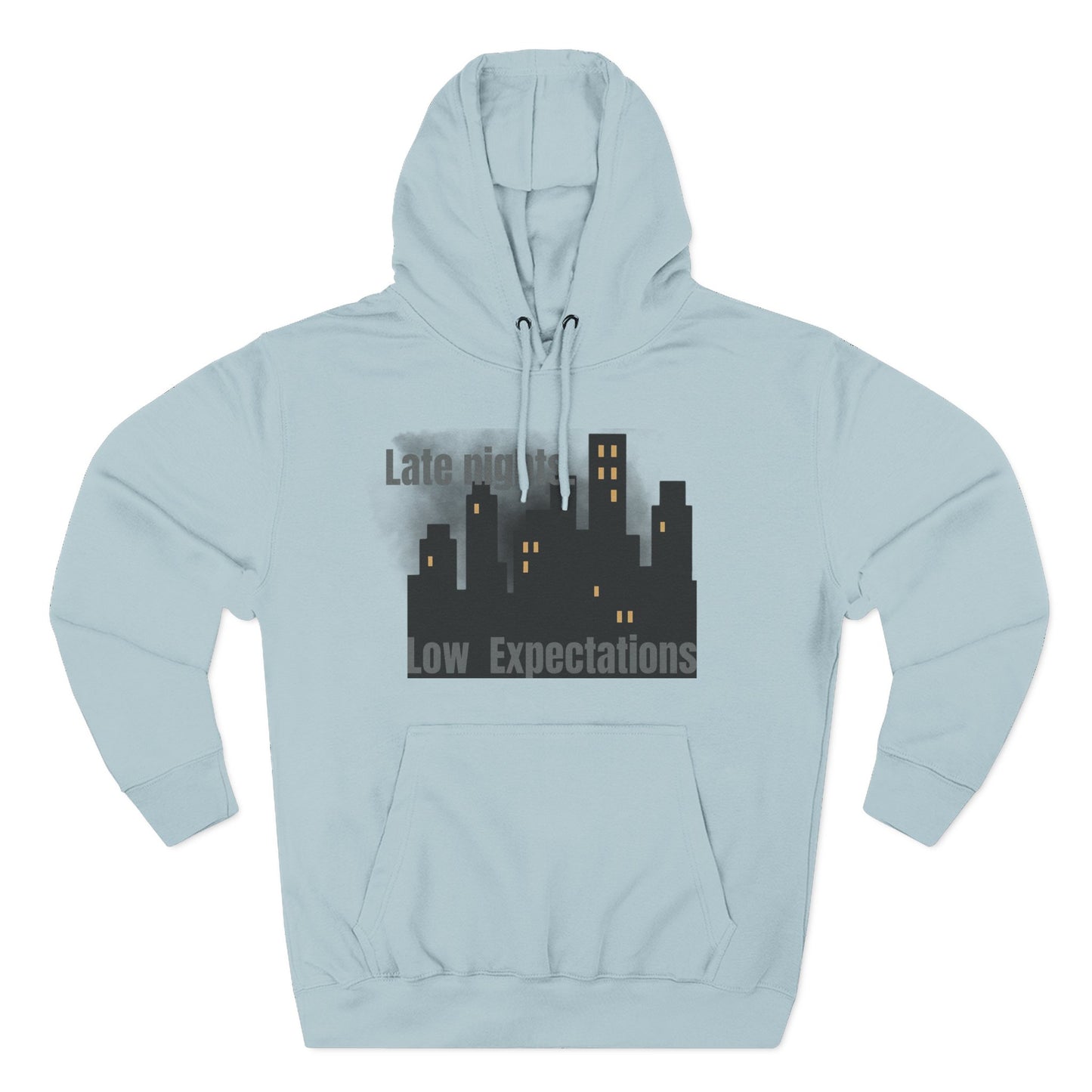 Late Night Vibes Fleece Hoodie