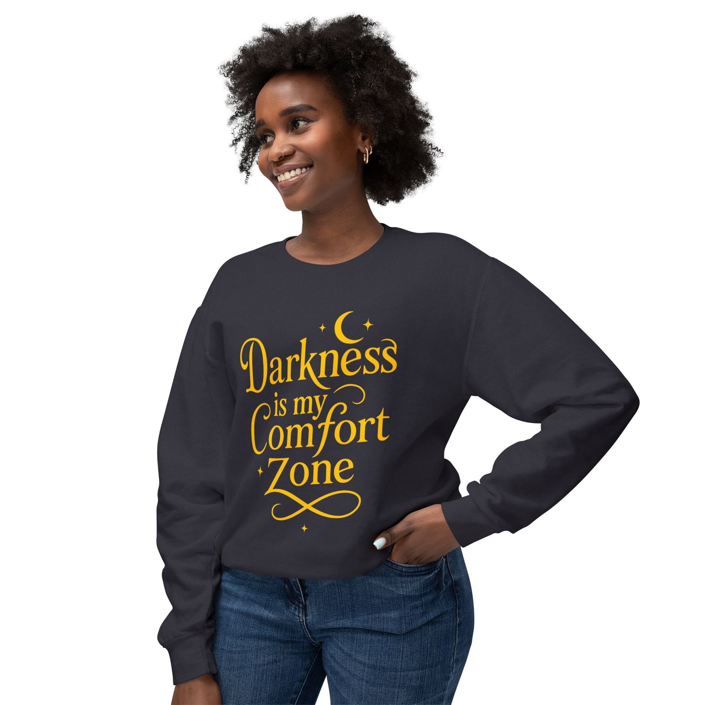 Darkness is my Comfort Zone Crewneck Sweatshirt