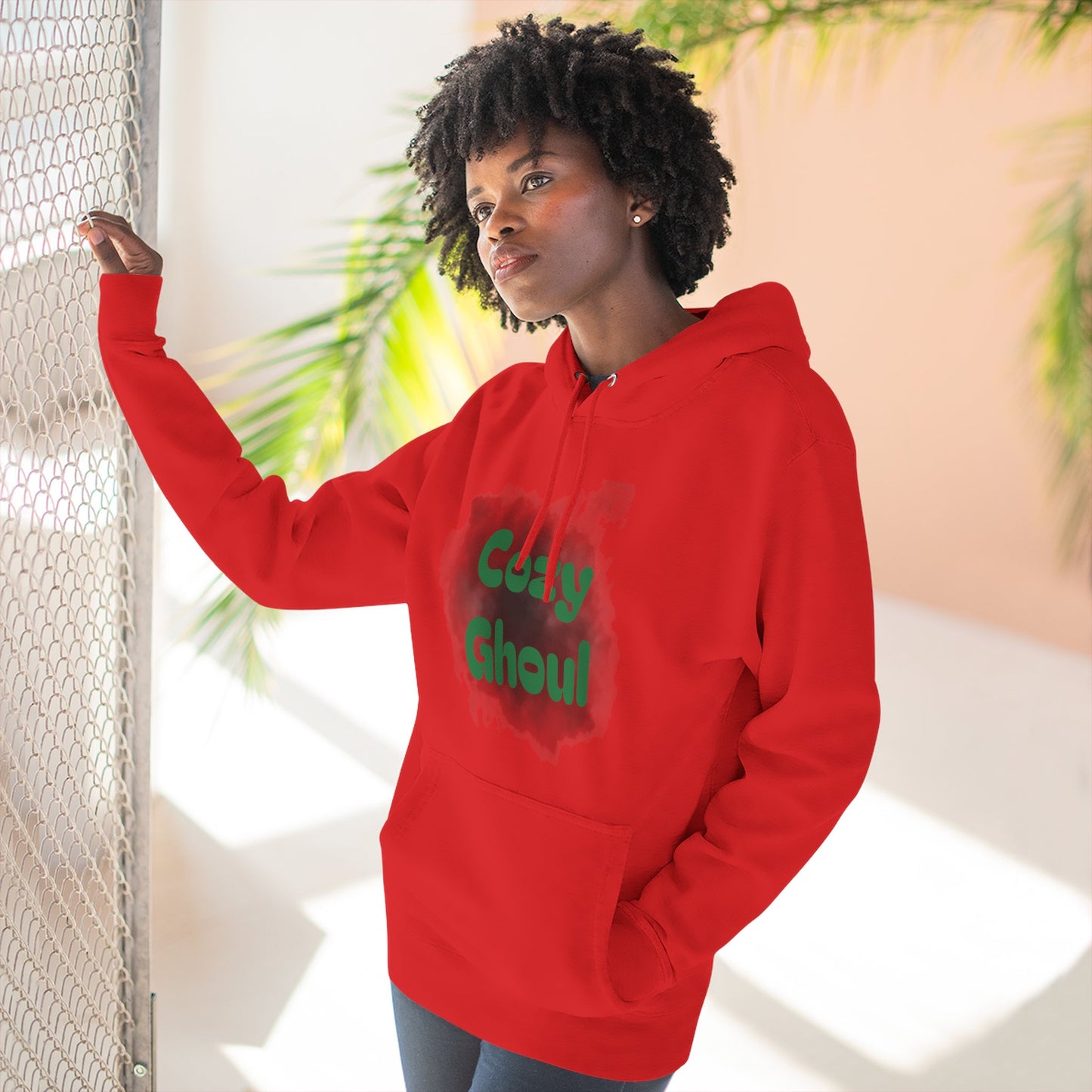 Cozy Ghoul Fleece Hoodie