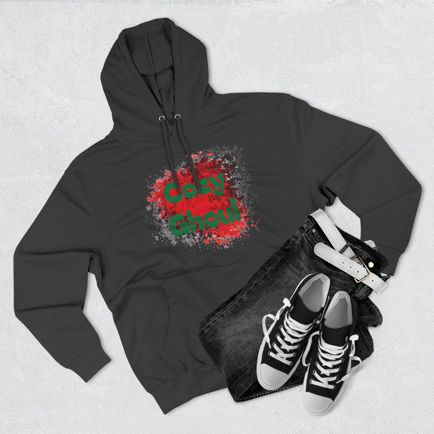 Cozy Ghoul Fleece Hoodie