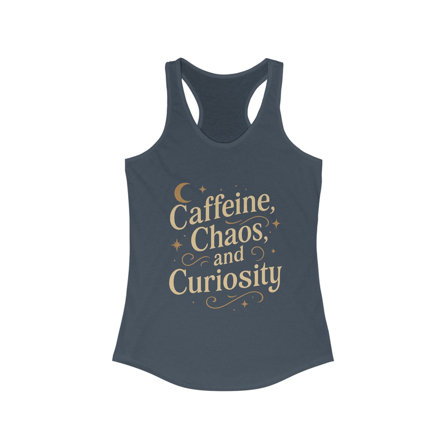 Caffeine Chaos Curiosity Tank Top