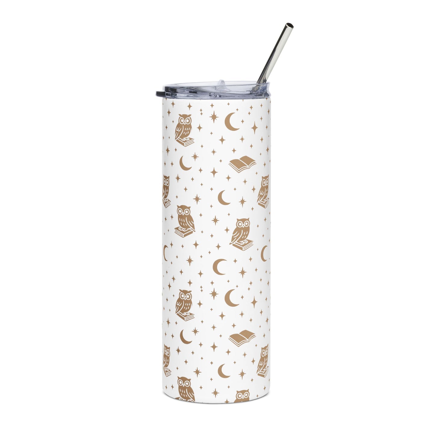Stars and Moons Owl Tumbler, 20oz