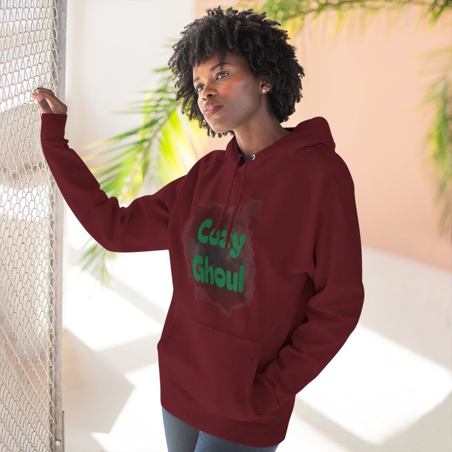 Cozy Ghoul Fleece Hoodie