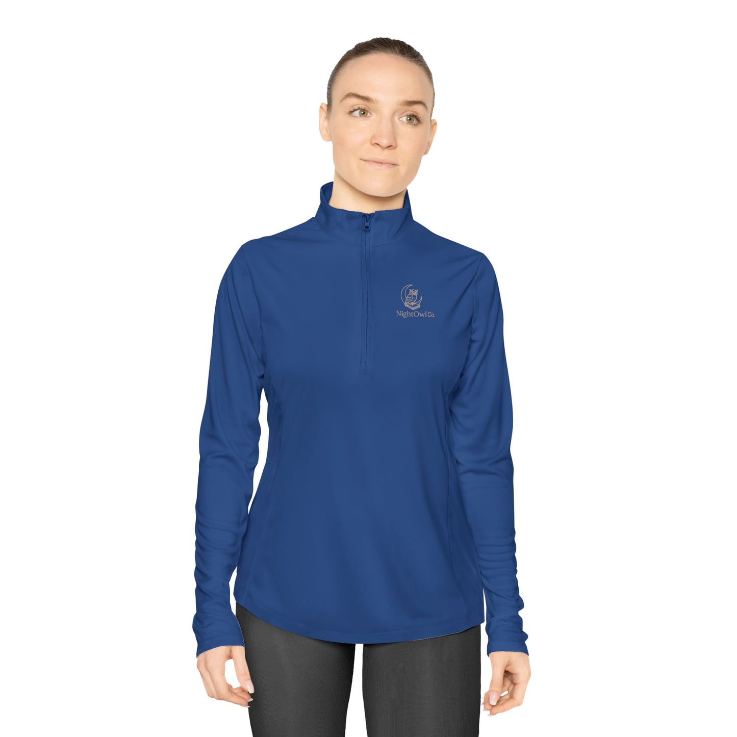 Chic Ladies Quarter-Zip Pullover - Cozy Layering Piece for Outdoor Adventures, Casual Wear, Gifts, Sports Enthusiasts, and Fall Fashion
