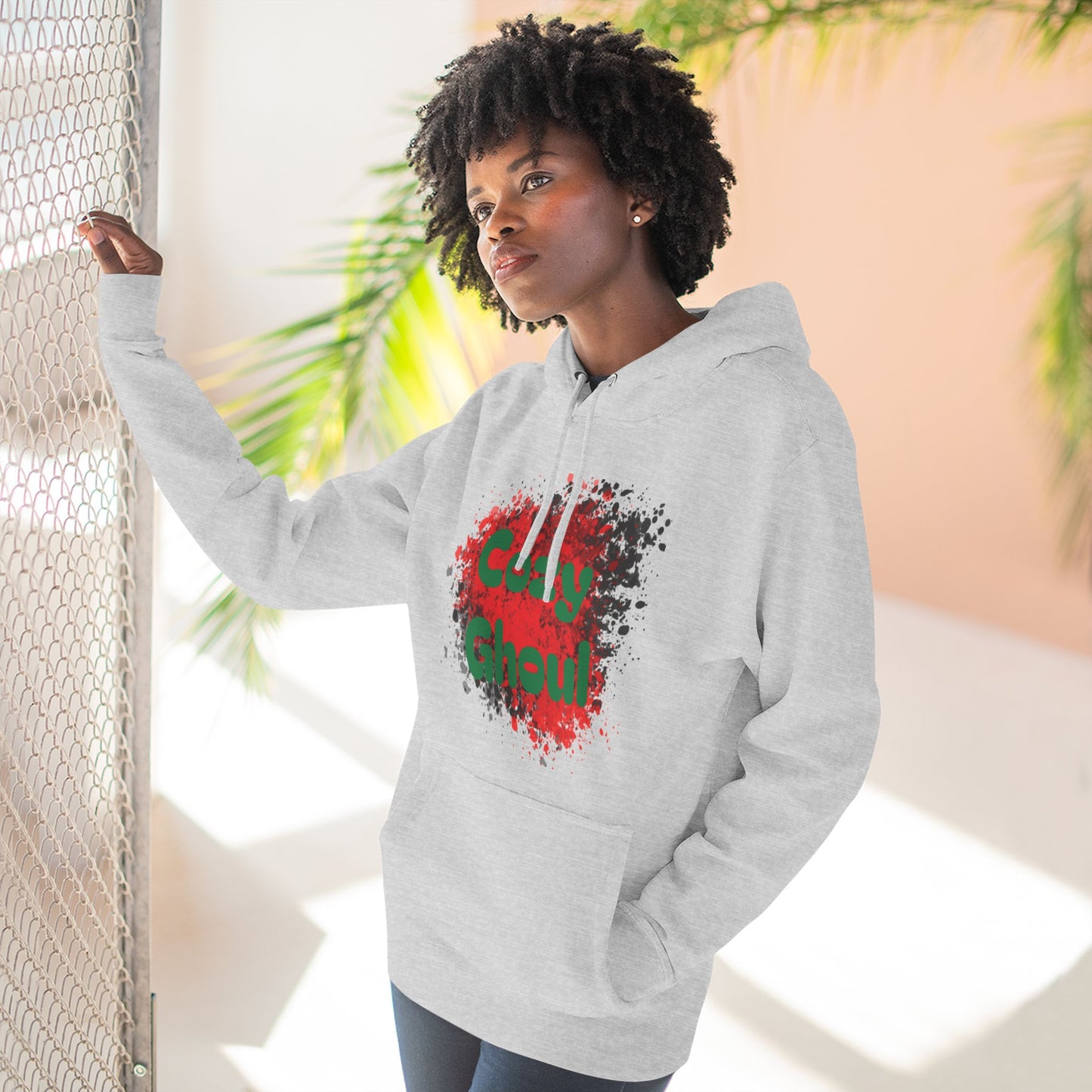 Cozy Ghoul Fleece Hoodie