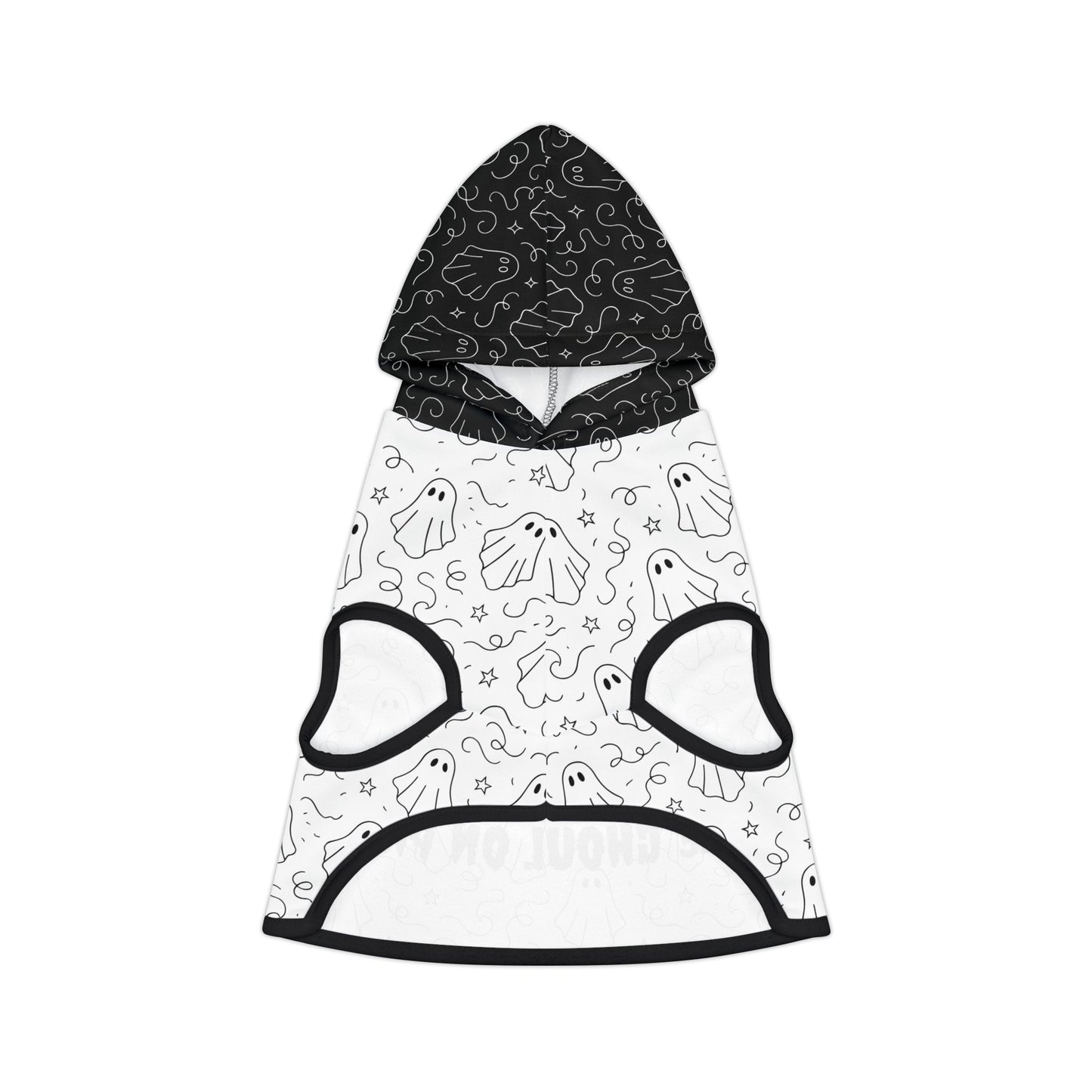 Spooky Pet Hoodie for Halloween, Little Ghoul on Patrol