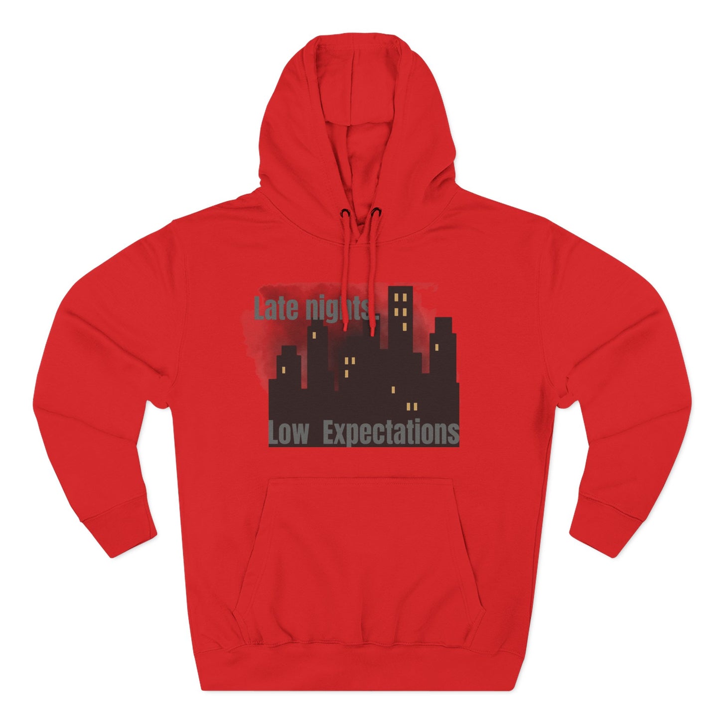 Late Night Vibes Fleece Hoodie