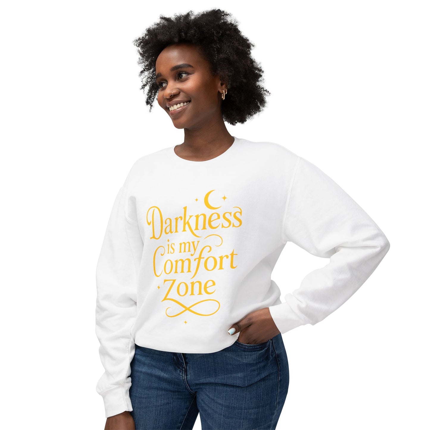 Darkness is my Comfort Zone Crewneck Sweatshirt